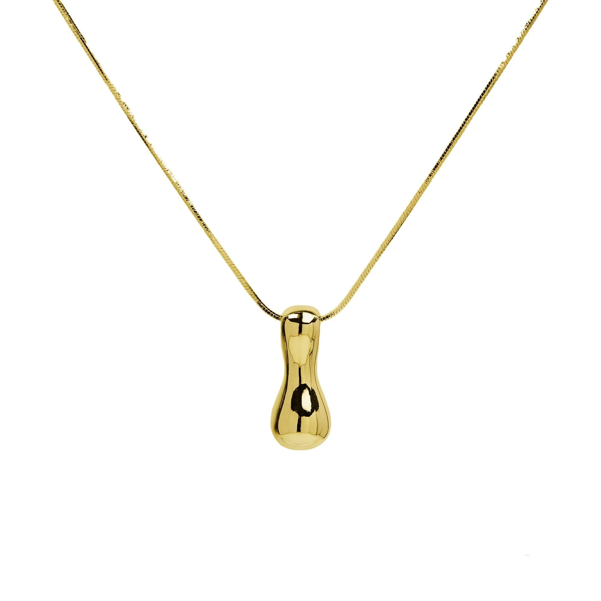 Initial Waterdrop Necklace