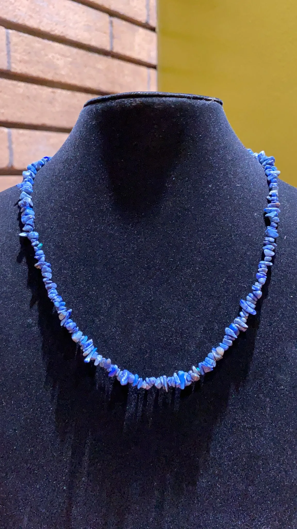 Lapis Lazuli Crystal Necklace