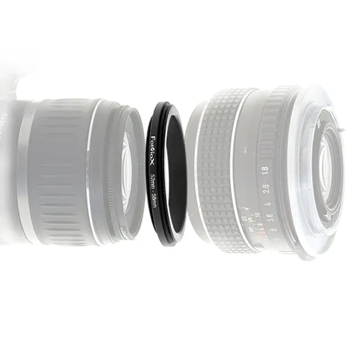 Macro Reverse Ring for Lens to Lens Coupling - Filter Thread to Filter Thread Adapter for Most Common Lens Sizes