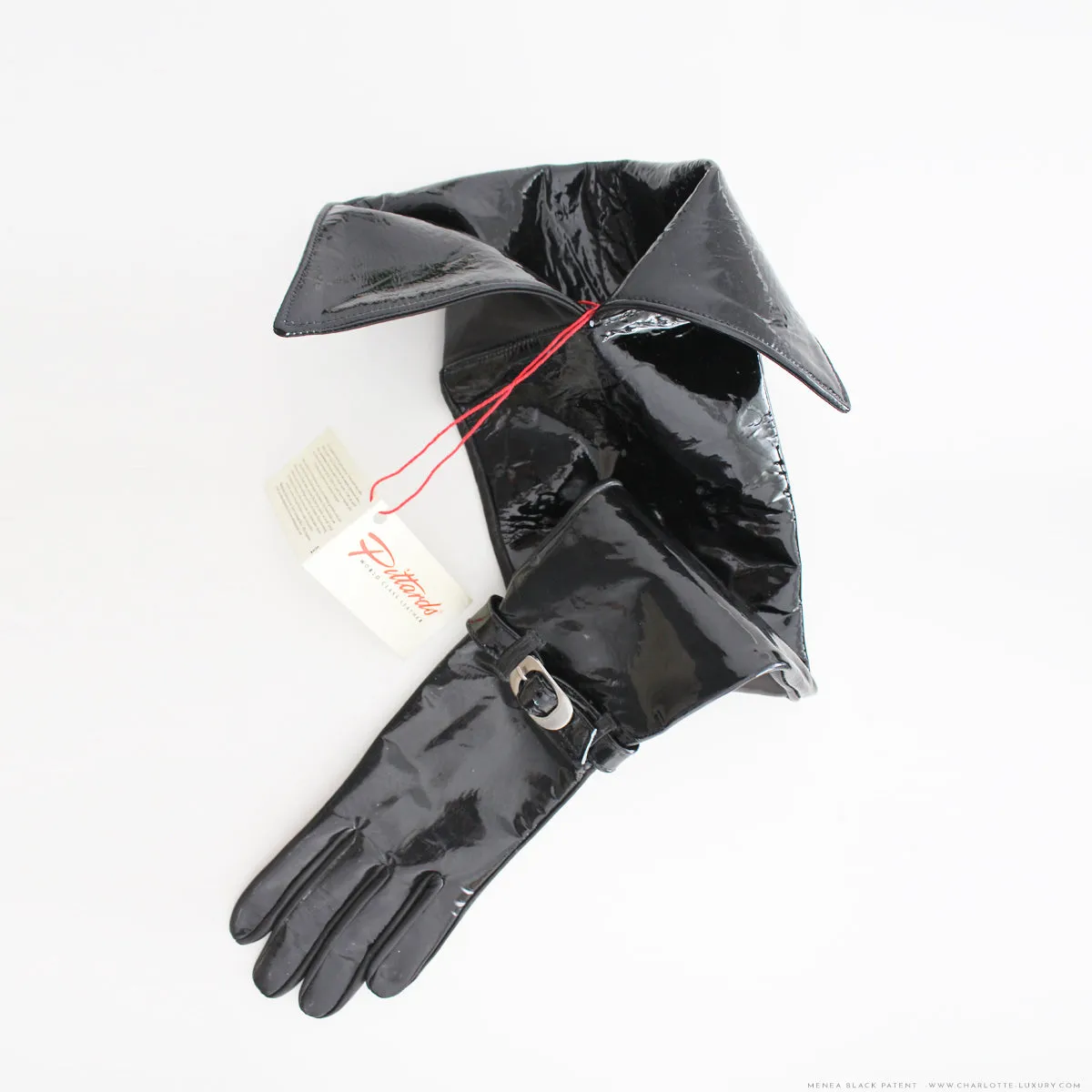 Menea 25" Black Patent