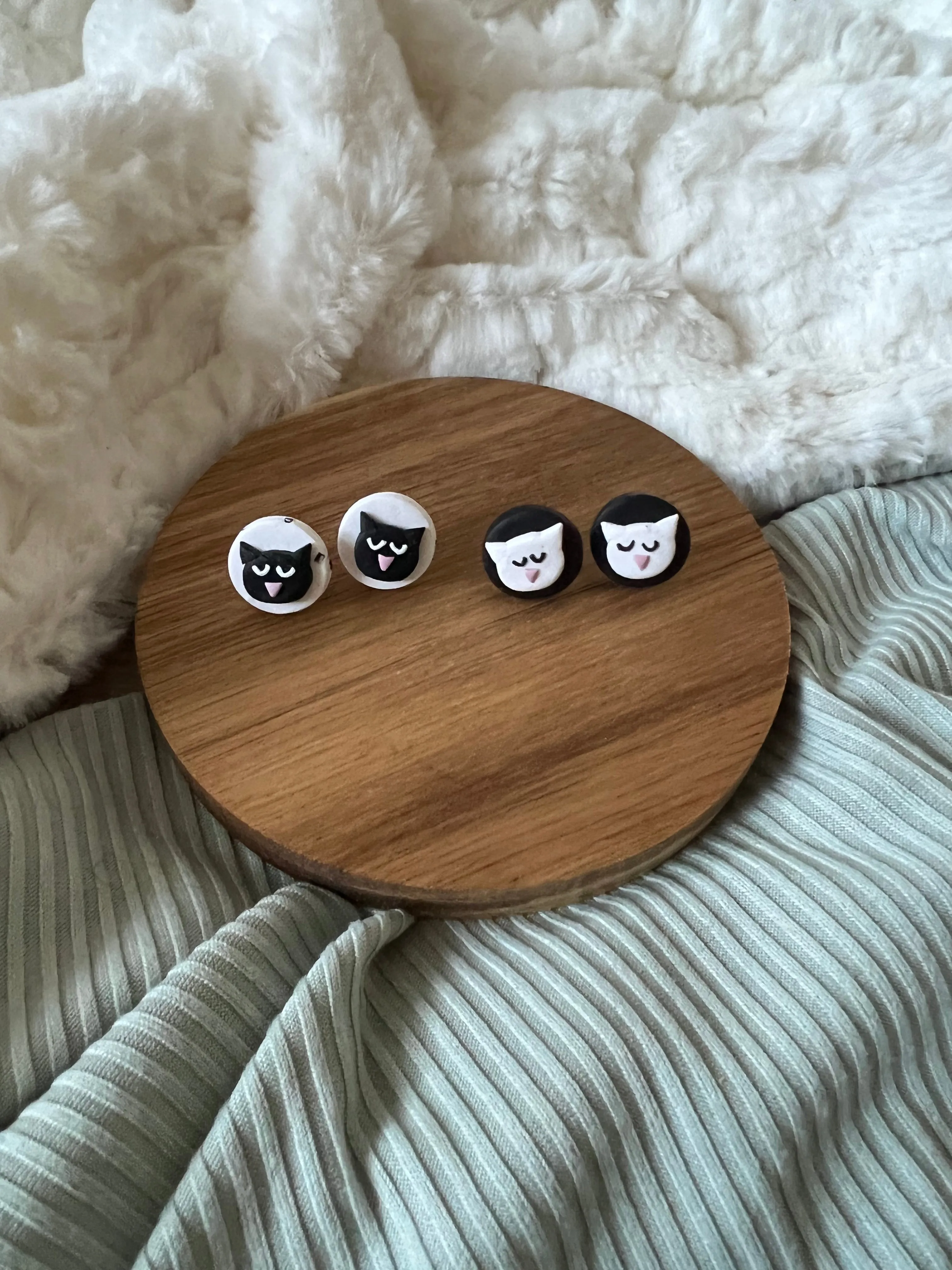 Miss Kitty Stud Earrings