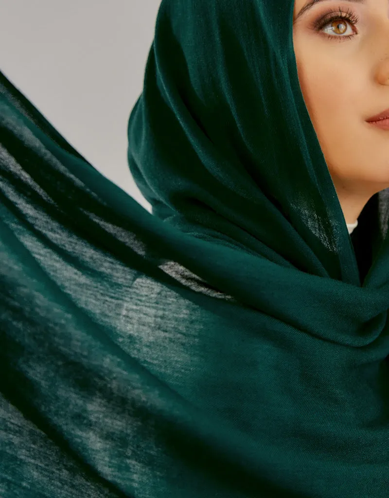 Modelle Twisted Scarves - Shades of Green