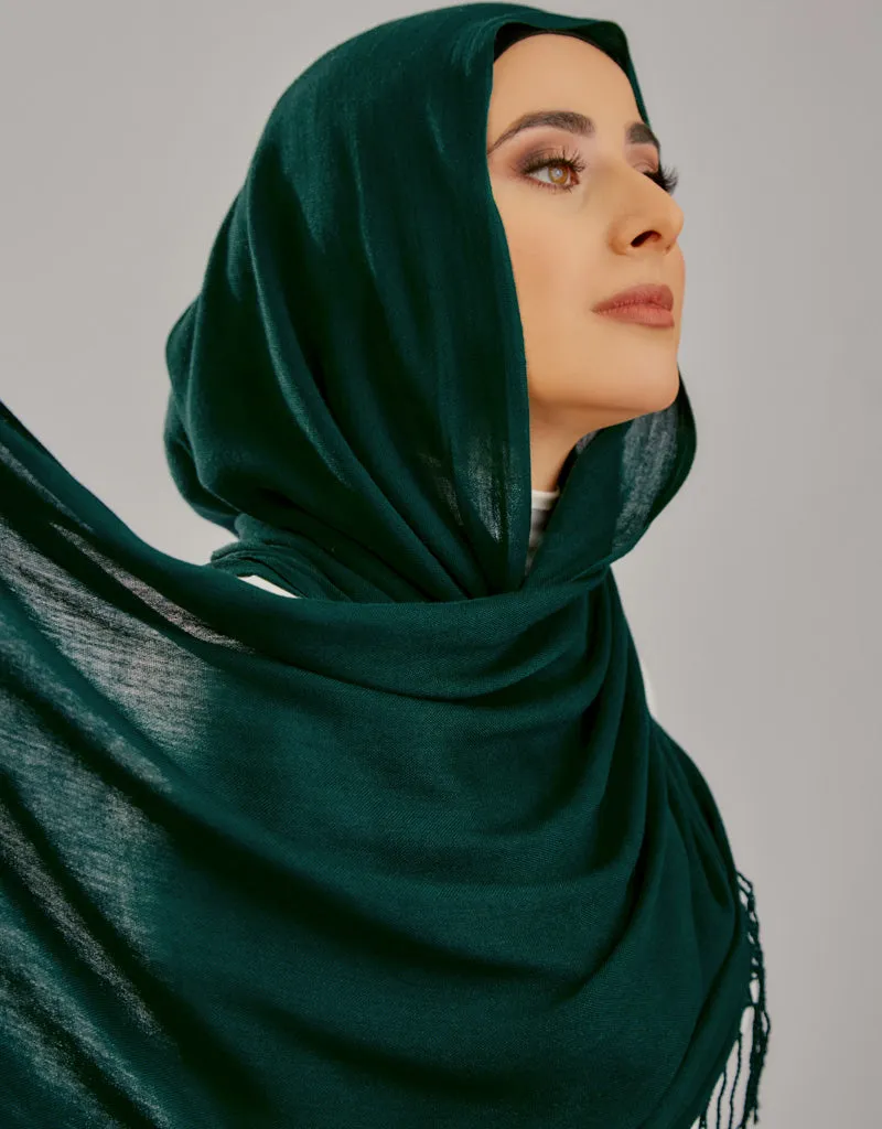 Modelle Twisted Scarves - Shades of Green