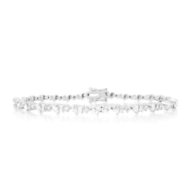 Multi Diamond Shapes Bracelet