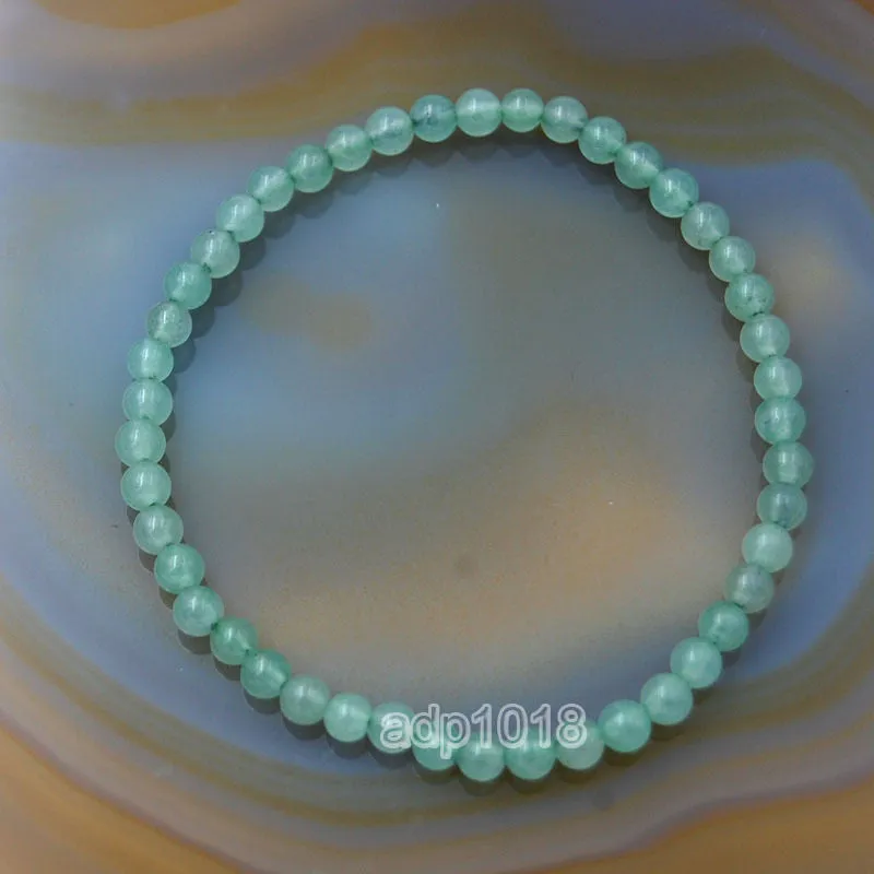 Natural Green Aventurine Gemstone Beads Stretch Bracelet Healing Reiki