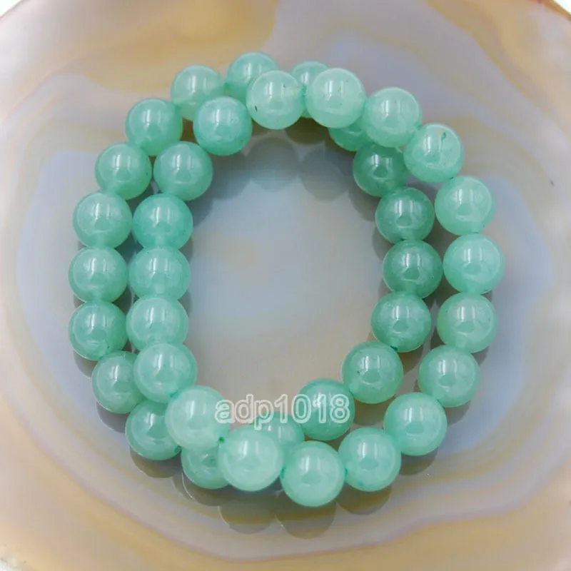 Natural Green Aventurine Gemstone Beads Stretch Bracelet Healing Reiki