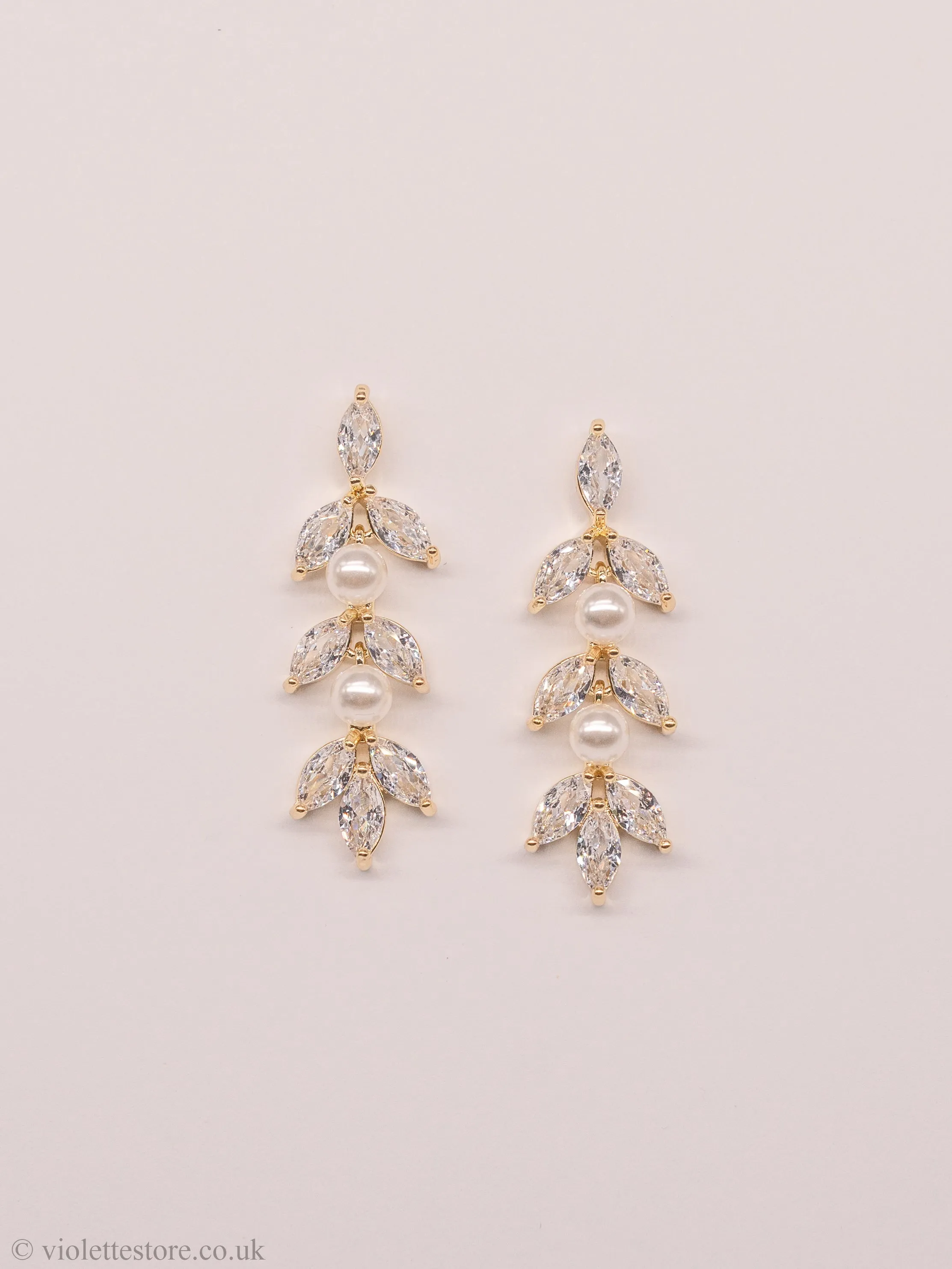 Rose Gold & Gold Earrings