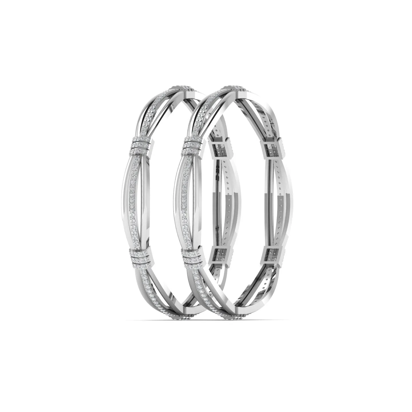 Silver Knot Bangle