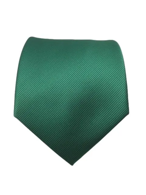 Solid Emerald Jade Green Tie