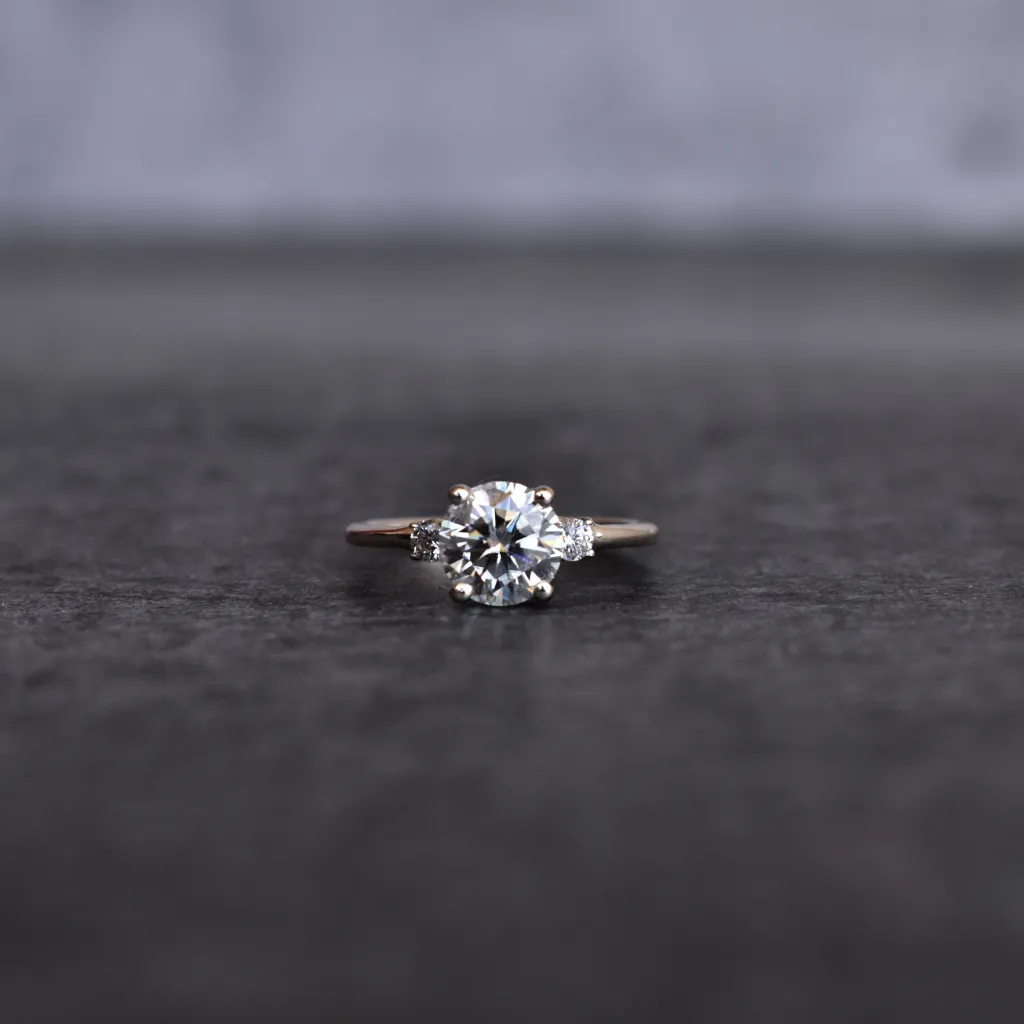 Stacker Delight - Moissanite Ring