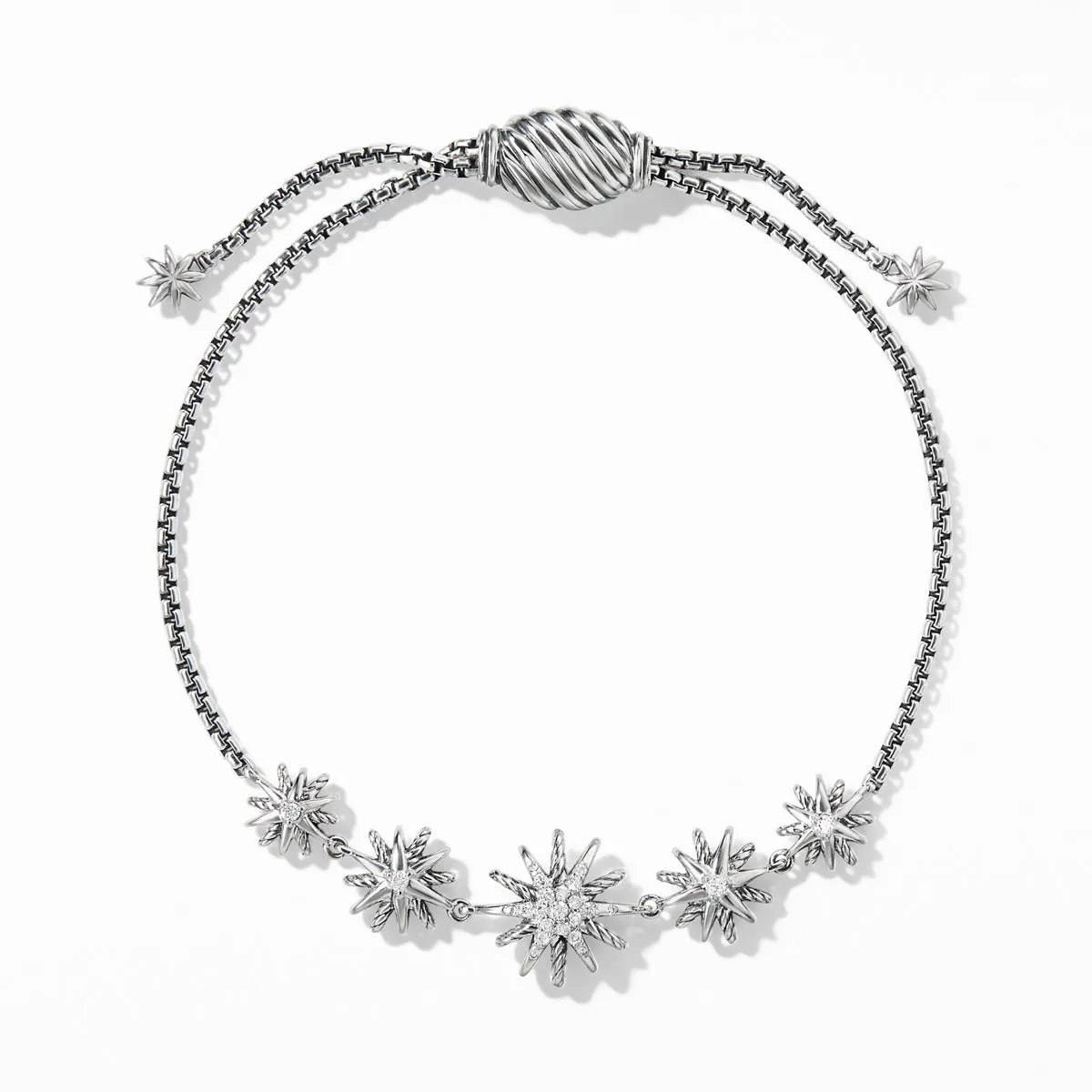 Starburst Five-Station Bracelet with Diamonds