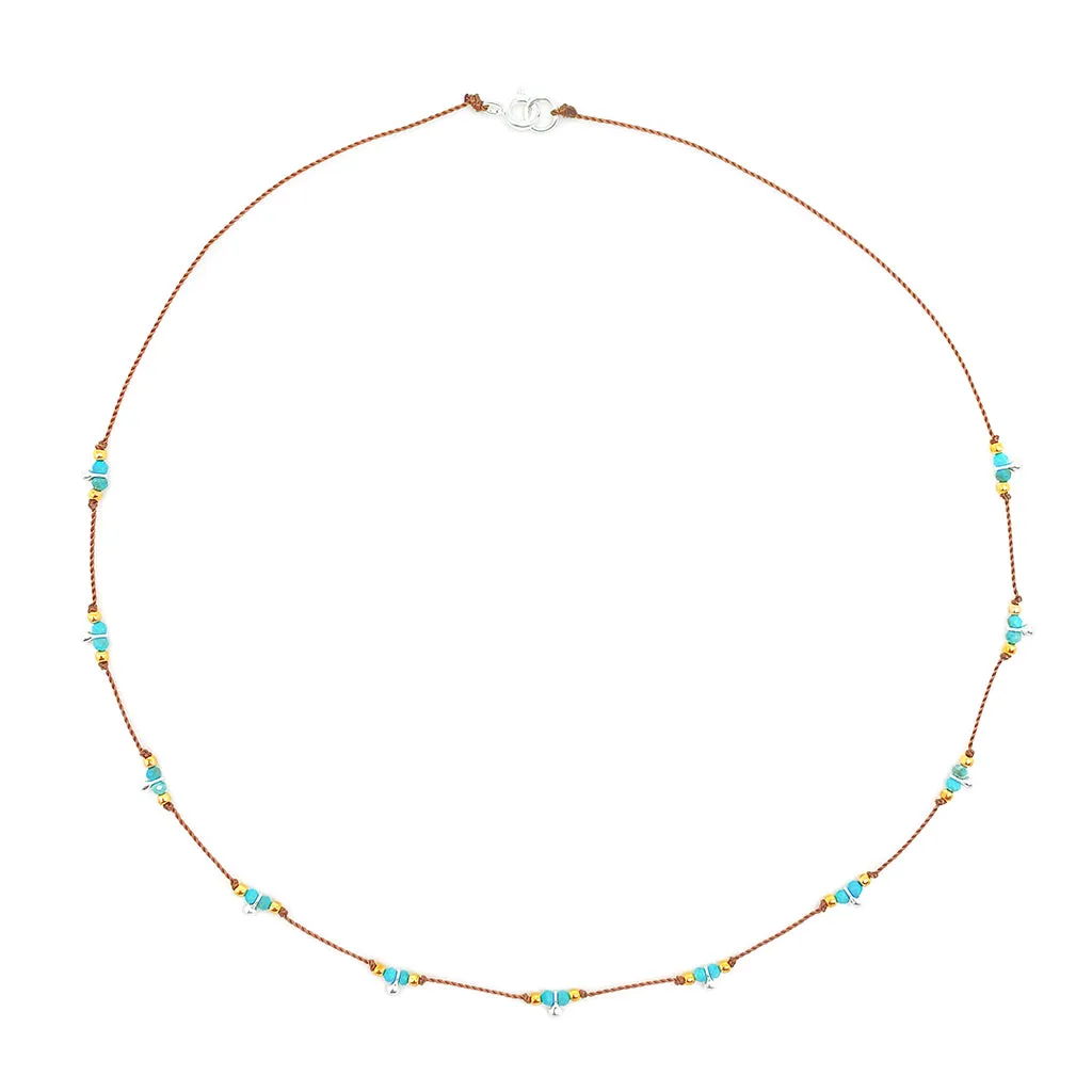Trail Necklace - Turquoise